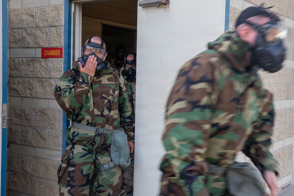 The 7th Marine Regiment participates in CBRN training