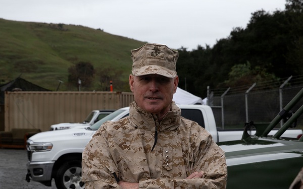 38th Assistant Commandant of the Marine Corps Visits Marines assigned to Joint Task Force-Southern Border