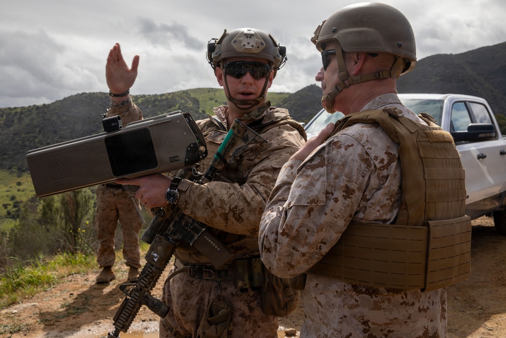38th Assistant Commandant of the Marine Corps Visits Marines assigned to Joint Task Force-Southern Border