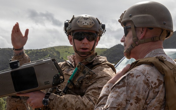 38th Assistant Commandant of the Marine Corps Visits Marines assigned to Joint Task Force-Southern Border