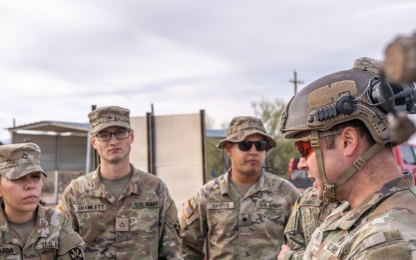 Arizona Guardsmen Qualify with Machine Guns