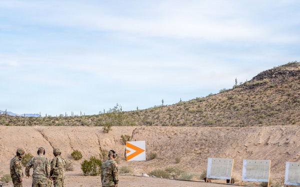 Arizona Guardsmen Qualify with Machine Guns