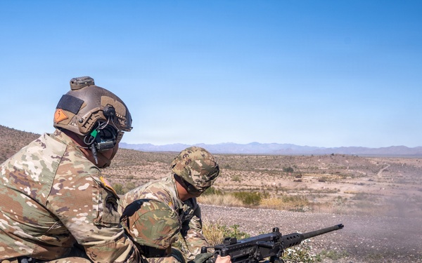 Arizona Guardsmen Qualify with Machine Guns