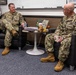 Rear Adm. Zerr hosts Rear Adm. Rothenhaus at SMWDC
