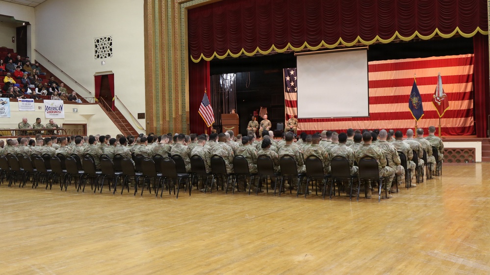 131st Transportation Company deployment ceremony