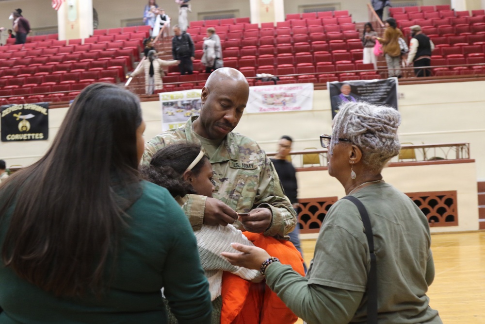 131st Transportation Company deployment ceremony