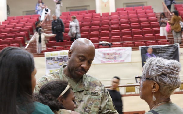 131st Transportation Company deployment ceremony