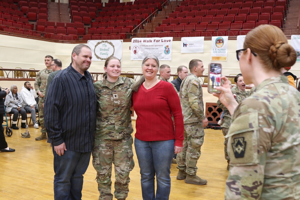 131st Transportation Company deployment ceremony