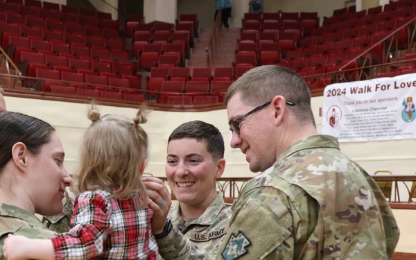 131st Transportation Company deployment ceremony