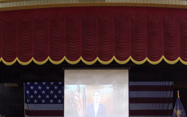 131st Transportation Company deployment ceremony