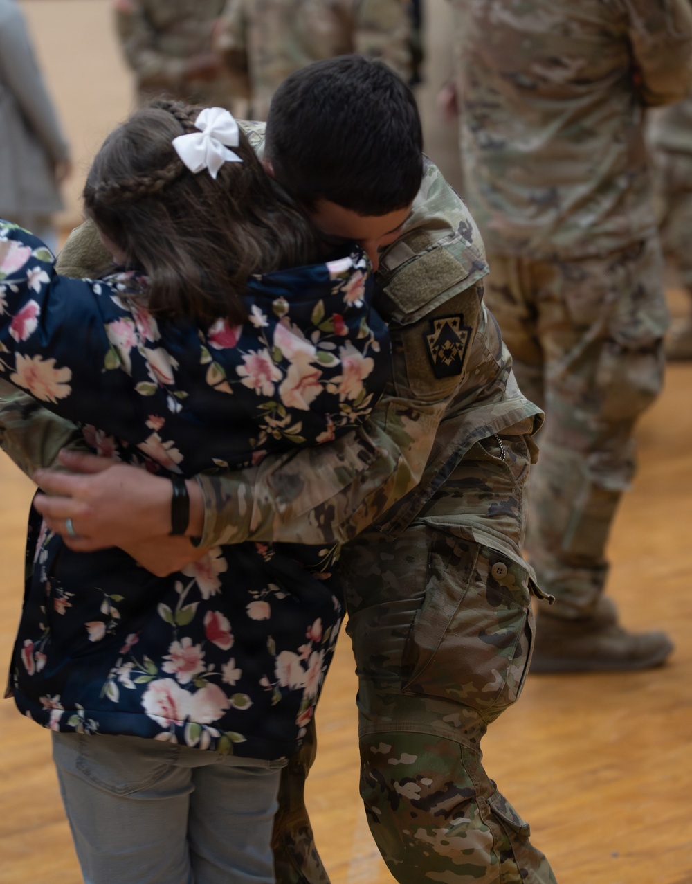 131st Transportation Company deployment ceremony