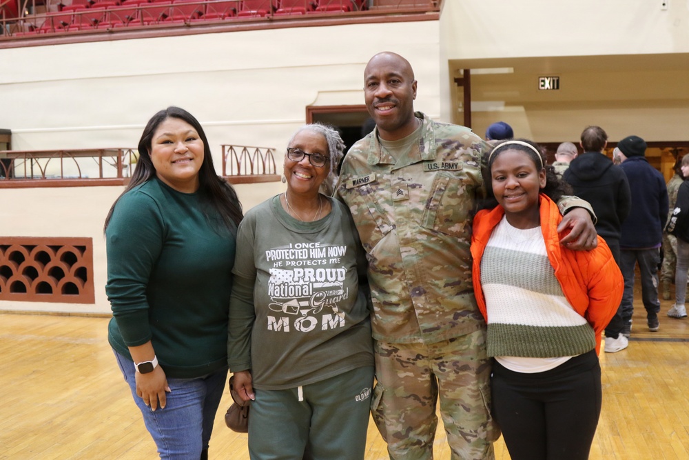 131st Transportation Company deployment ceremony