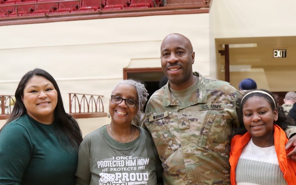 131st Transportation Company deployment ceremony