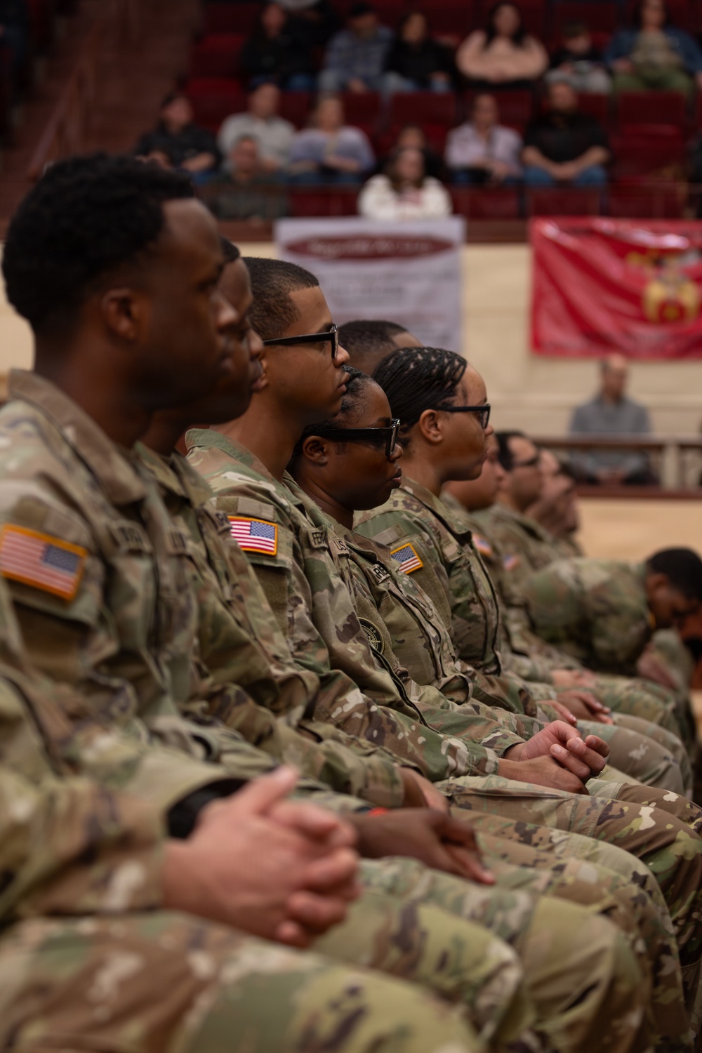 131st Transportation Company deployment ceremony