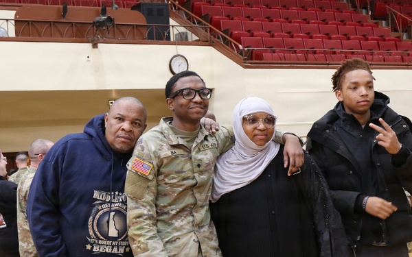 131st Transportation Company deployment ceremony