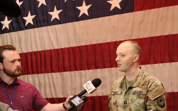 131st Transportation Company deployment ceremony