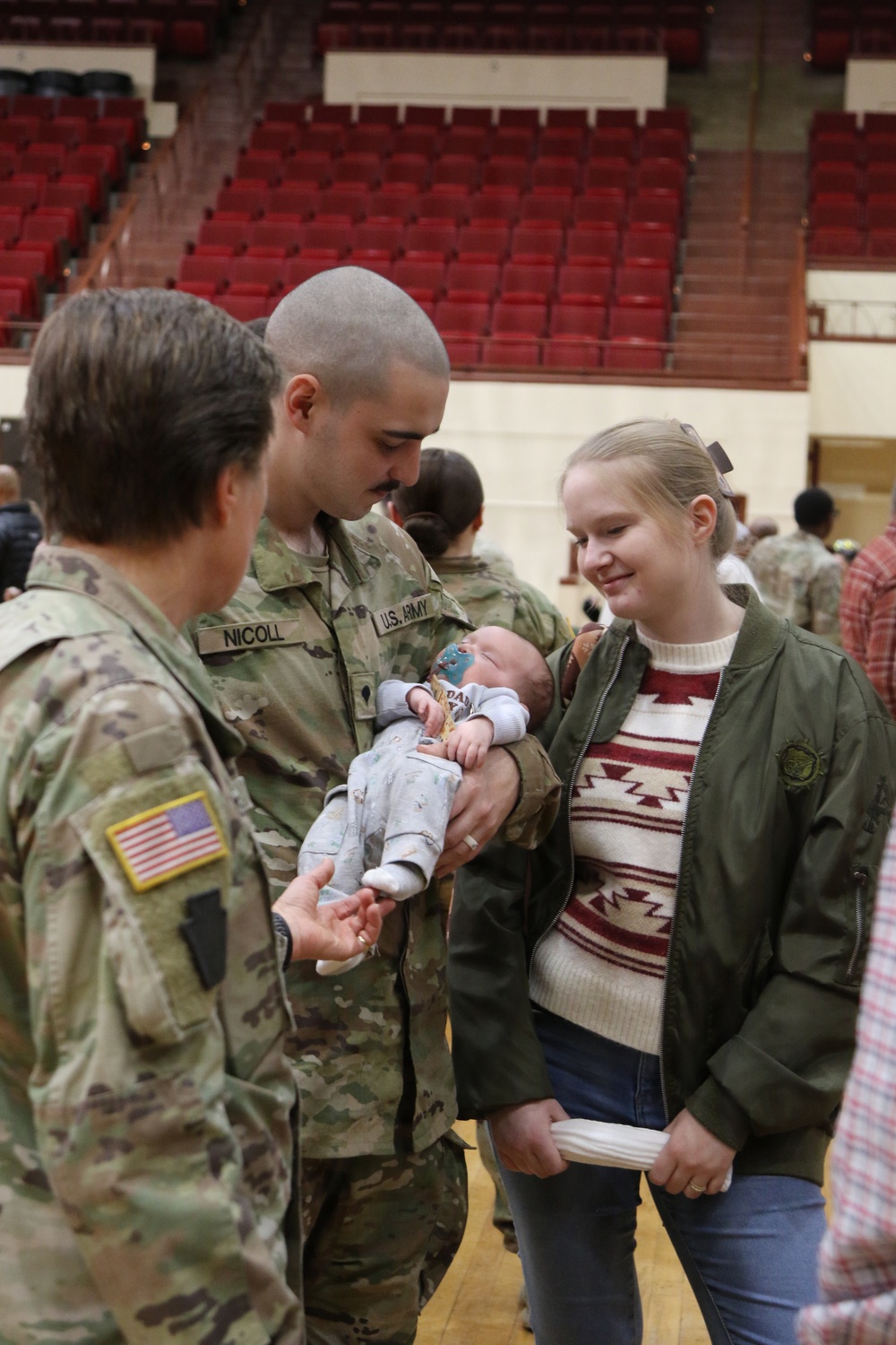 131st Transportation Company deployment ceremony