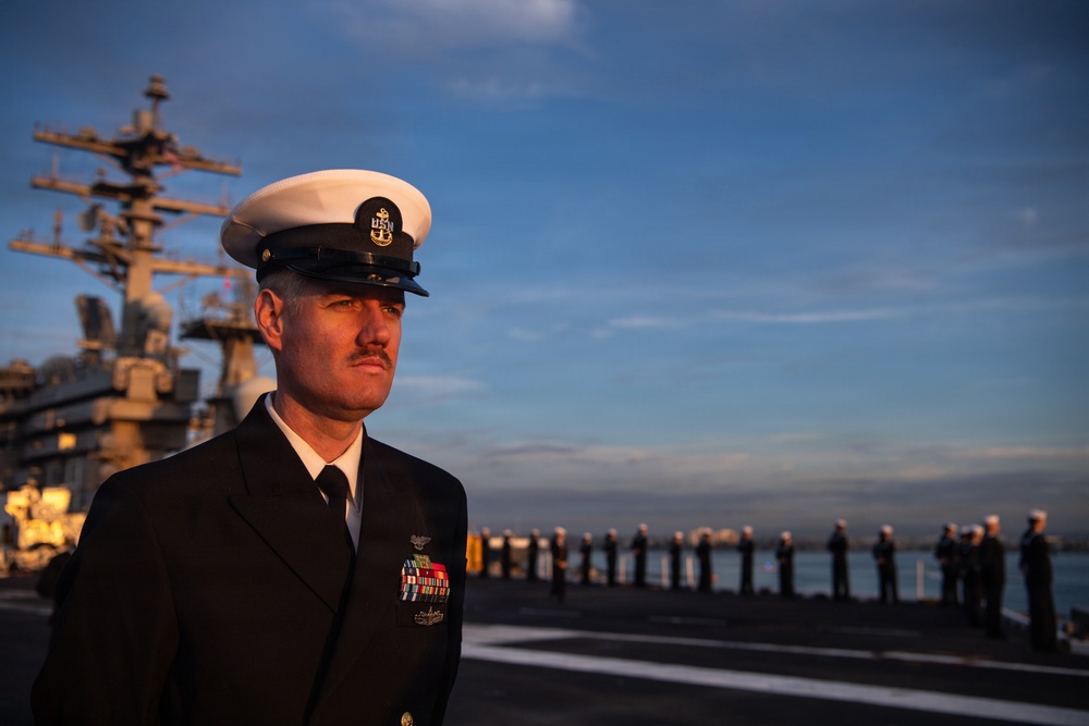 Nimitz Departs San Diego