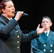 The US Navy Band Sea Chanters perform at Honesdale Highschool