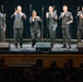 The US Navy Band Sea Chanters perform at Honesdale Highschool