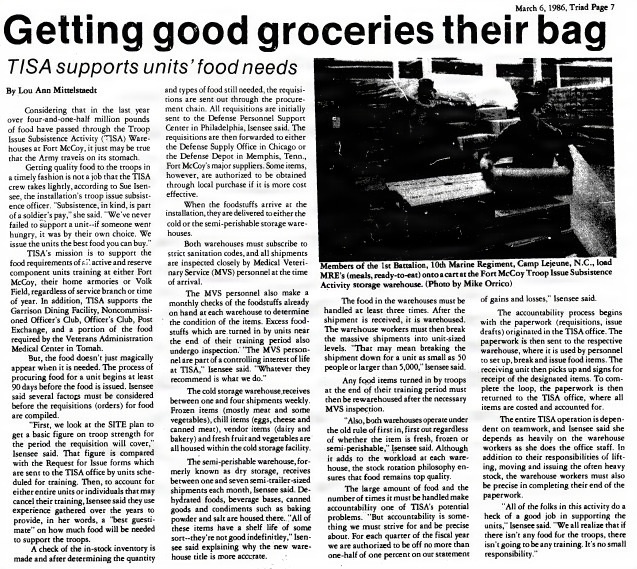 This Month in Fort McCoy History  — March