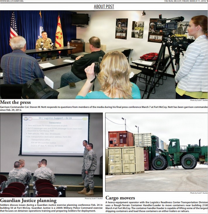 This Month in Fort McCoy History  — March