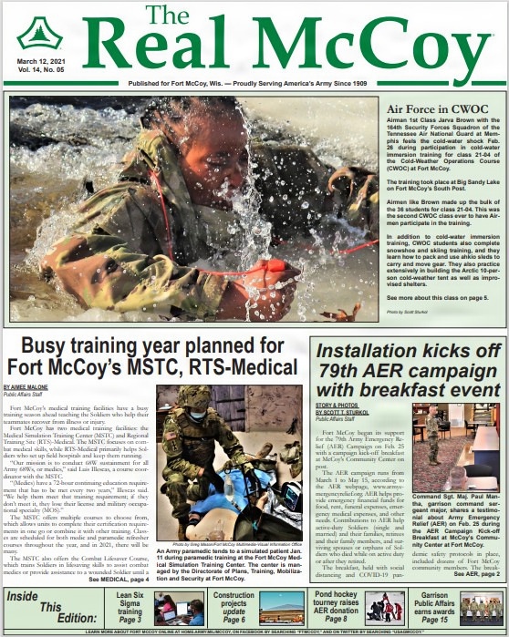 This Month in Fort McCoy History  — March