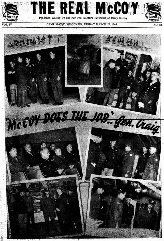 This Month in Fort McCoy History  — March