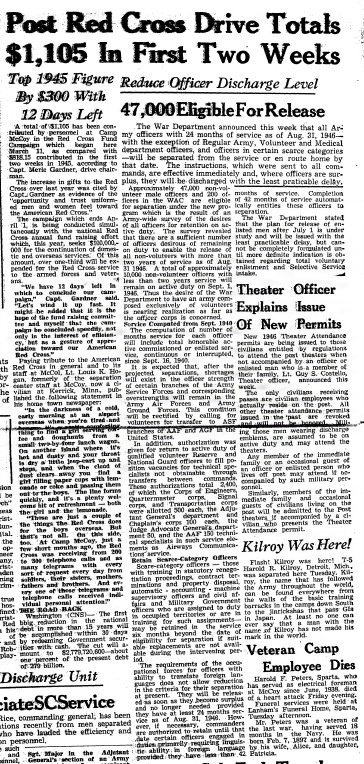 This Month in Fort McCoy History  — March