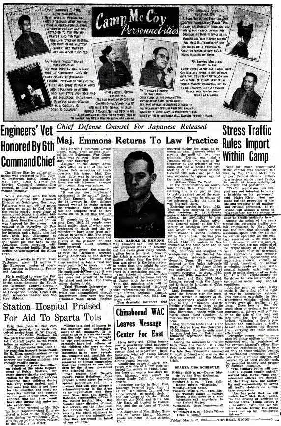 This Month in Fort McCoy History  — March