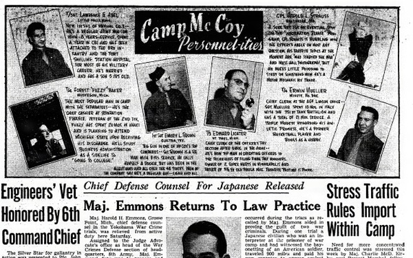 This Month in Fort McCoy History  — March