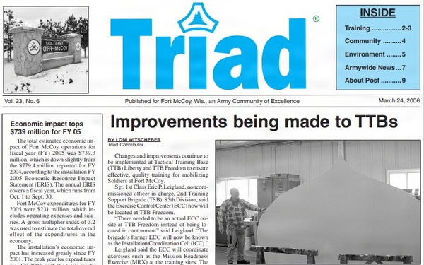 This Month in Fort McCoy History  — March