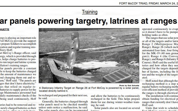 This Month in Fort McCoy History  — March