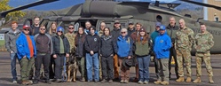 Benton County Search and Rescue Academy trains volunteers with Oregon National Guard aviation support