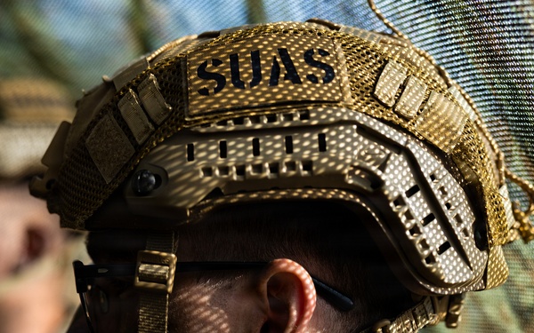 U.S. Marines with 12th LCT Operate a Stalker VXE30 Unmanned Aerial System