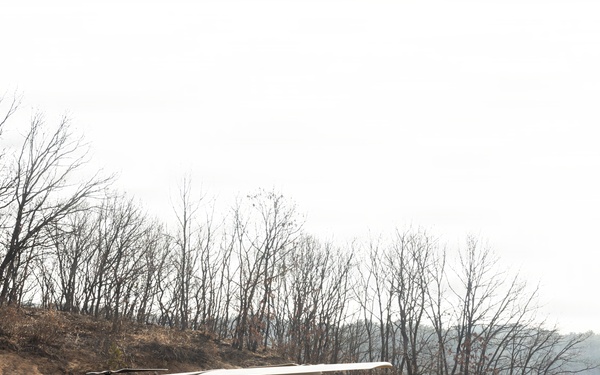 U.S. Marines with 12th LCT Operate a Stalker VXE30 Unmanned Aerial System