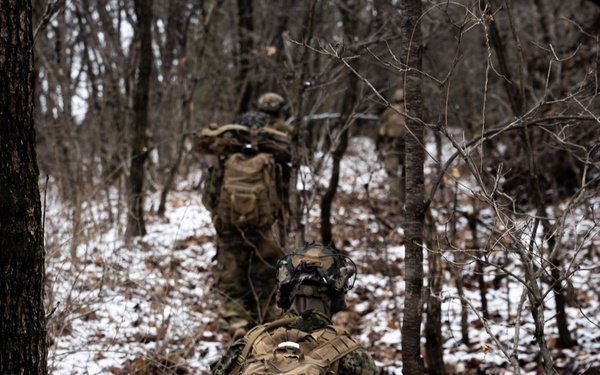 U.S. Marines with 12th LCT’s Bravo Company Execute a CALFEX
