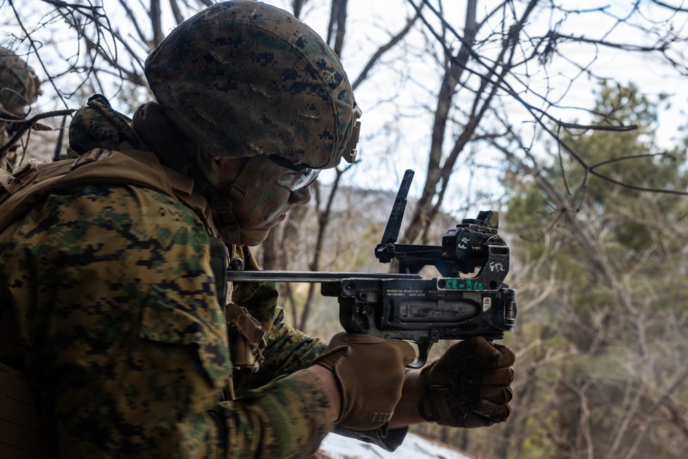 U.S. Marines with 12th LCT’s Bravo Company Execute a CALFEX