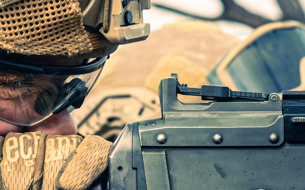 U.S. Marines with 12th LCT’s Bravo Company Execute a CALFEX