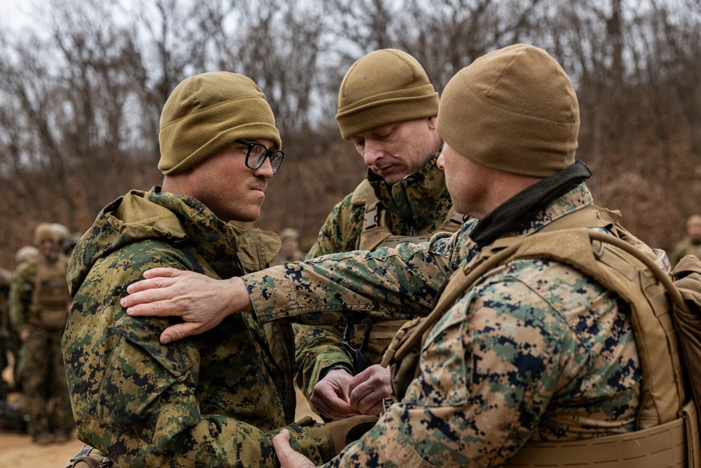 U.S. Marine with 12th LCT Meritoriously Promotes to Corporal in Republic of Korea