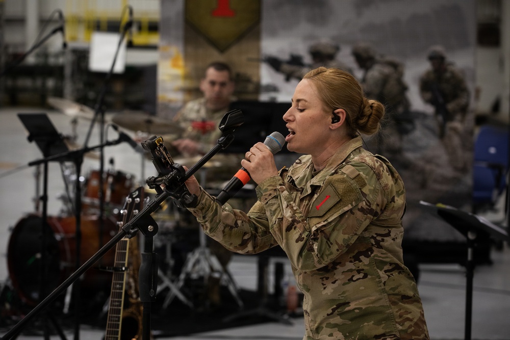 1st ABCT, 1st Infantry Division, ADVON Redeployment Ceremony