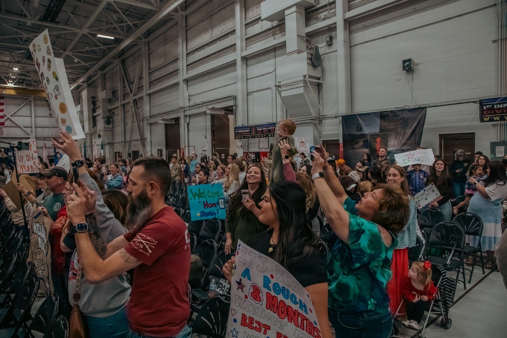 1st ABCT, 1st Infantry Division, ADVON Redeployment Ceremony