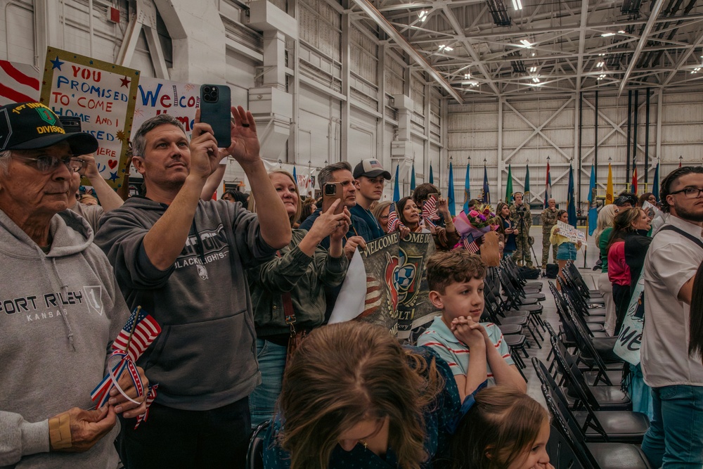 1st ABCT, 1st Infantry Division, ADVON Redeployment Ceremony
