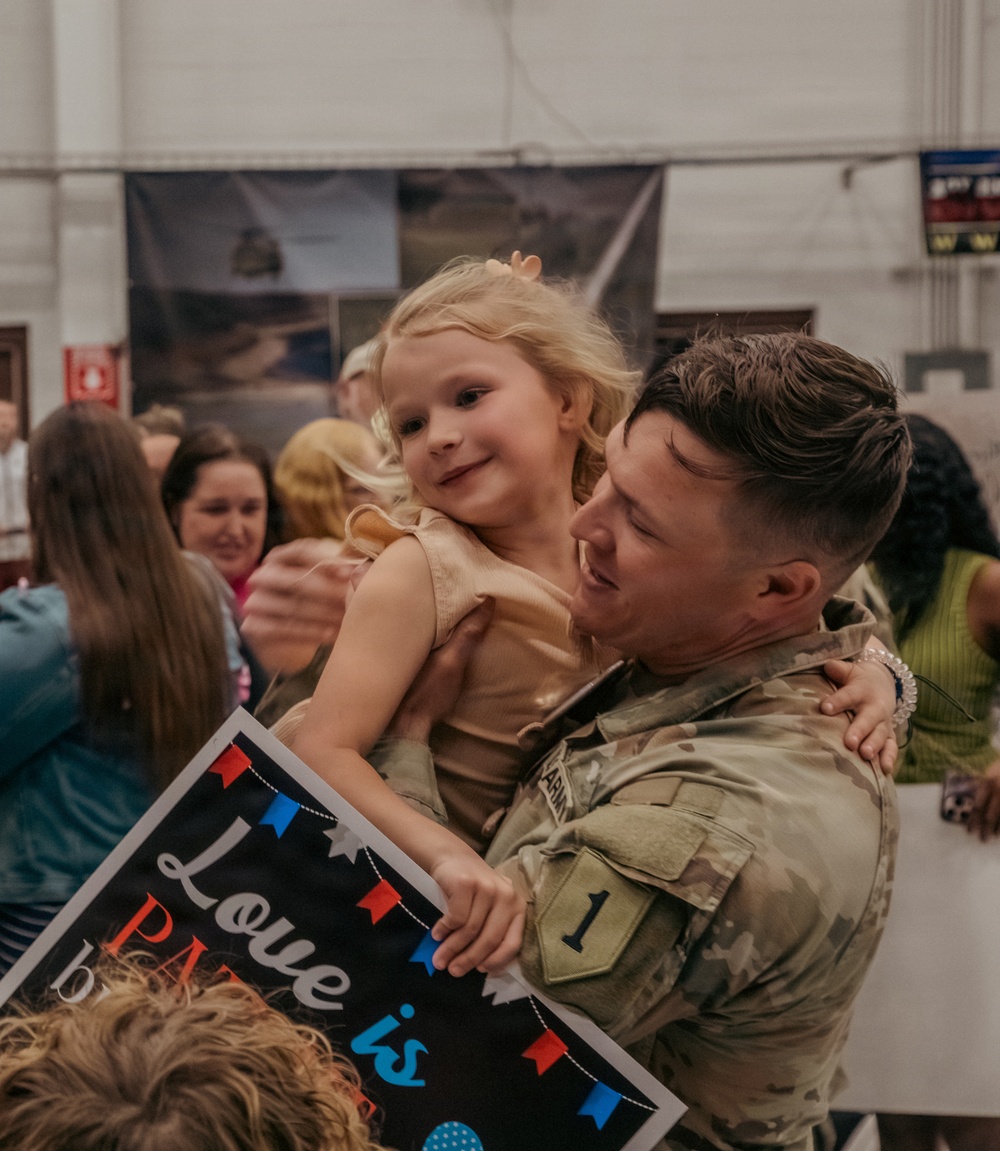 1st ABCT, 1st Infantry Division, ADVON Redeployment Ceremony