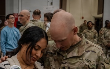 1st ABCT, 1st Infantry Division, ADVON Redeployment Ceremony
