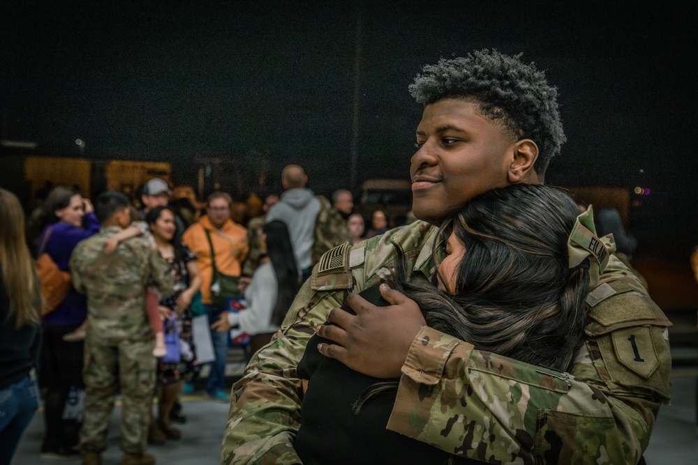 1st ABCT, 1st Infantry Division, ADVON Redeployment Ceremony