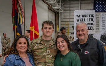 1st ABCT, 1st Infantry Division, ADVON Redeployment Ceremony