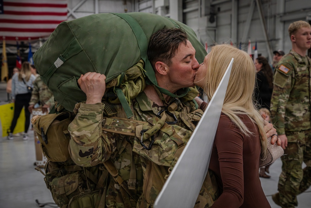 1st ABCT, 1st Infantry Division, ADVON Redeployment Ceremony