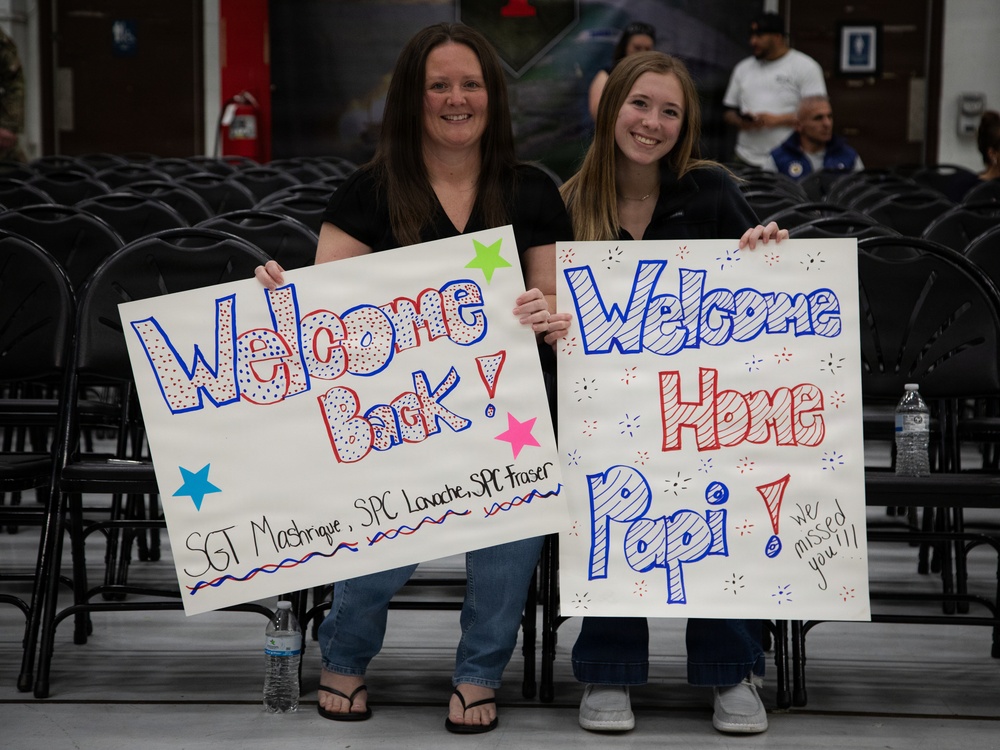 1st ABCT, 1st Infantry Division, ADVON Redeployment Ceremony