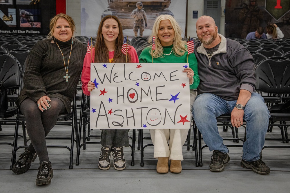 1st ABCT, 1st Infantry Division, ADVON Redeployment Ceremony